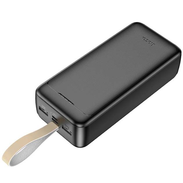 Hoco J111B Smart charge 30000 mAh 2xUSB+Type-C+MicroUSB Чорний