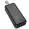 Hoco J111B Smart charge 30000 mAh 2xUSB+Type-C+MicroUSB Чорний
