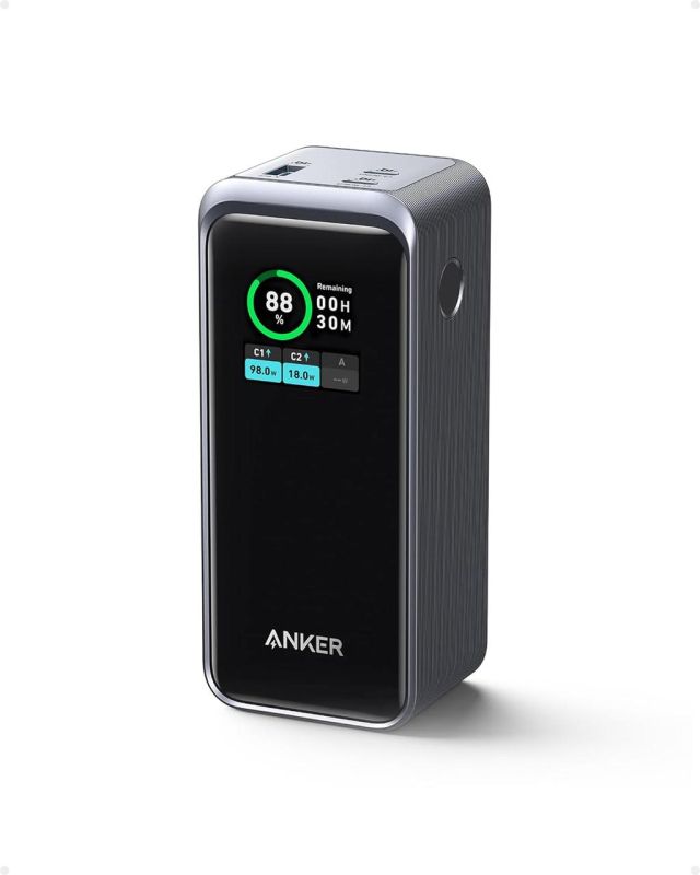 Anker Prime 20 000 mAh потужністю 200 Вт, Black