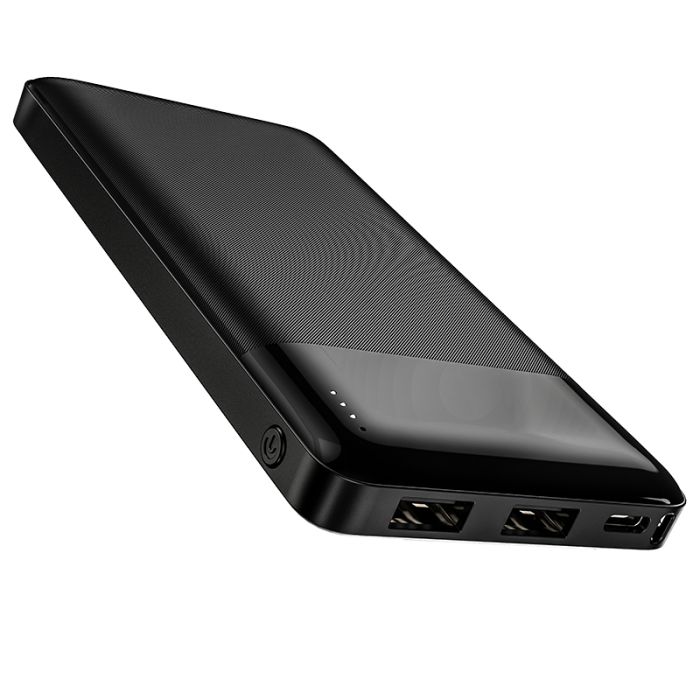 Hoco J72 Easy travel 10000 mAh 2USB/1Type-C Чорний 10 Вт 2 А