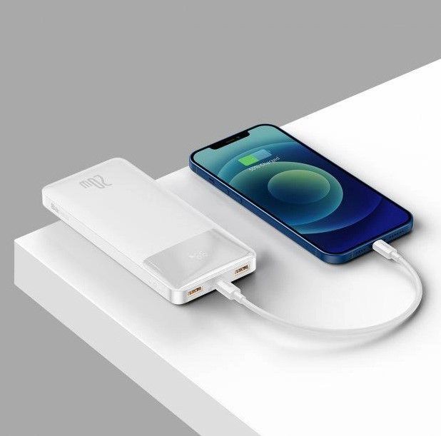 Baseus Bipow fast charging 10000 mAh 20W OE PPBD050502 білий