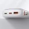Baseus Qpow Pro 22.5W 10000 mAh (With Type-C Cable) White PPQD020102
