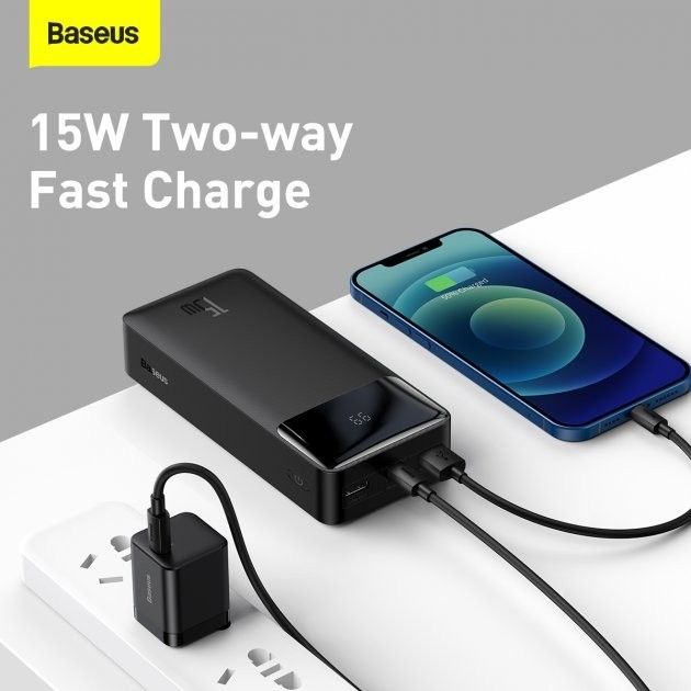 Baseus Bipow 30000 mAh 15 W Black PPDML-K01 PPBD050201