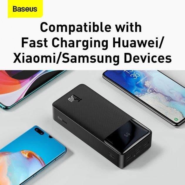 Baseus Bipow 30000 mAh 15 W Black PPDML-K01 PPBD050201