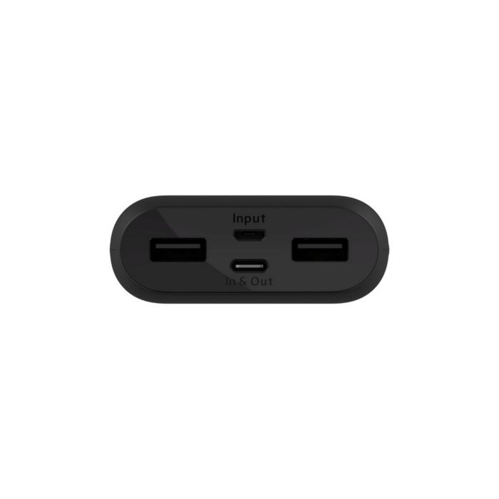 Belkin 10000 mAh, 15W Dual USB-A, USB-C, black