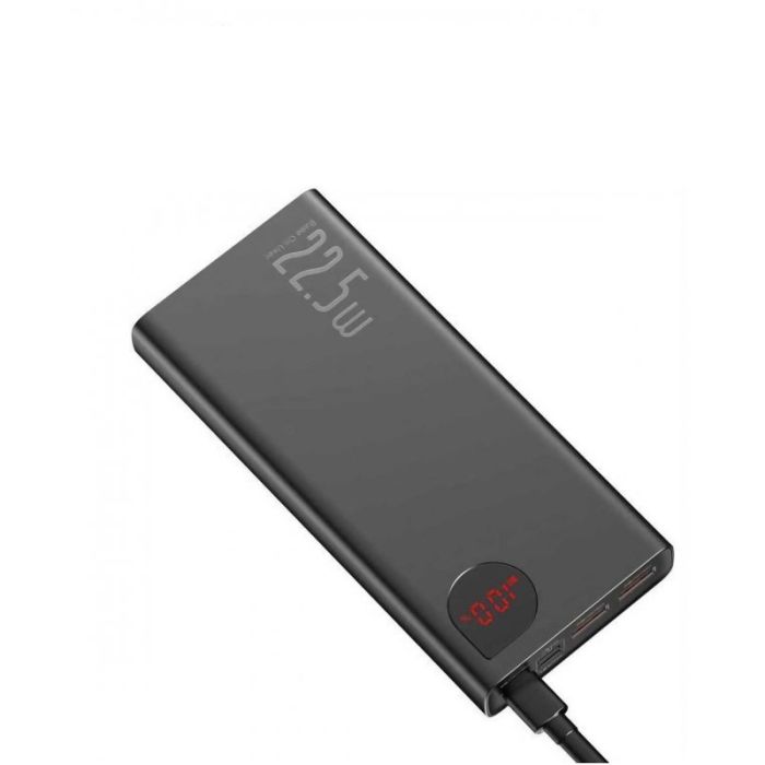 Baseus Adaman Metal Digital Display Quick Charge 20000 mAh 22,5 W Black (PPAD070101)
