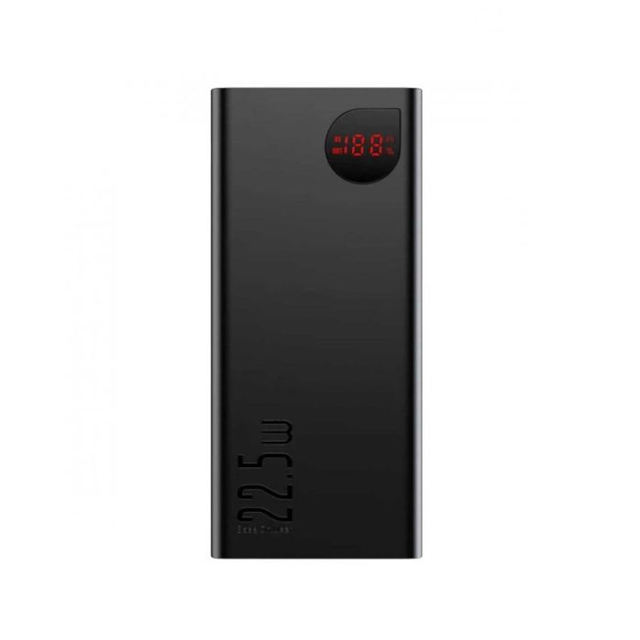 Baseus Adaman Metal Digital Display Quick Charge 20000 mAh 22,5 W Black (PPAD070101)