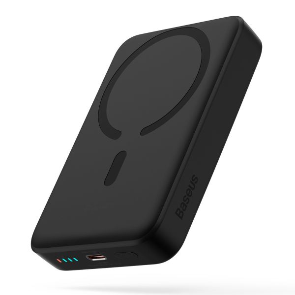 Зовнішній акумулятор MagSafe Baseus 6000mAh 20W (PPCXW06) чорний