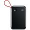 Baseus Mini S Digital Display 3A із кабелем для iPhone Lightning чорний
