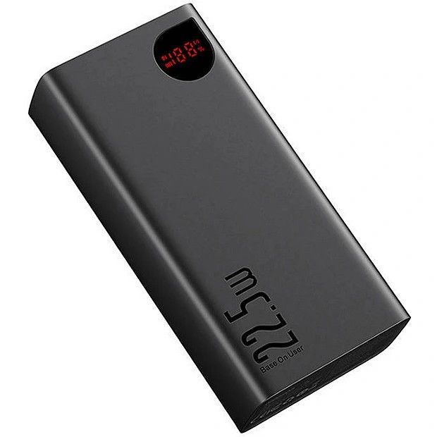 Baseus Adaman Metal 40000 mAh 22.5W PPAD020101 зовнішній акб