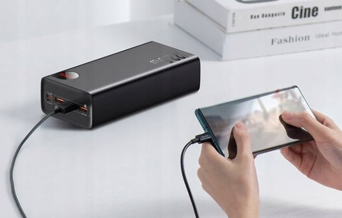 Baseus Adaman Metal 40000 mAh 22.5W PPAD020101 зовнішній акб