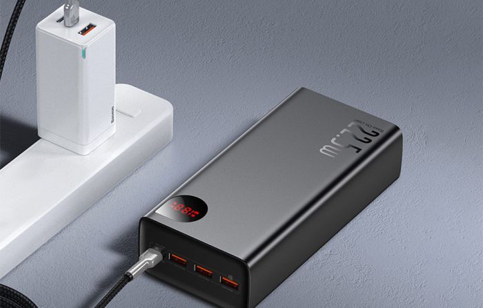 Baseus Adaman Metal 40000 mAh 22.5W PPAD020101 зовнішній акб