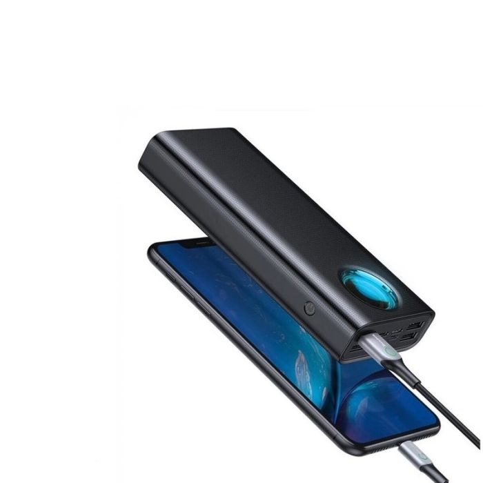 Baseus Amblight Digital Display Fast Charge 30000 mAh 65 W Black (PPLG000101)