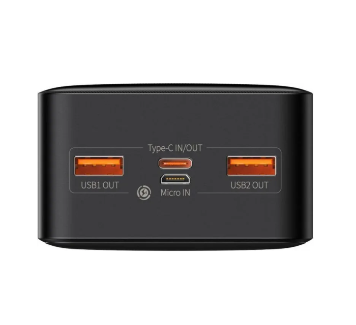 Baseus Bipow Digital Display 20W 30000 mAh 20 W Black (PPBD050401)