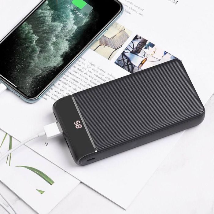 Hoco J59A на 20000 mAh з чорним екраном
