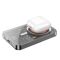 Qi 15W Hoco Q14 Ice Crystal Magnetic Wireless Fast Charge 2в1 5000 mAh 20W Black