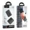 Павербанк з бездротовою зарядкою Qi 15W Hoco J117 Esteem Magnetic Wireless Fast Charge 2в1 5000mAh 20W Black