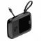 Baseus Digital Display 3A 15W 10000 mAh Брелок для пристроїв iOS Apple Iphone PPQD-B-01 із вбудованим кабелем Lightning Чорний