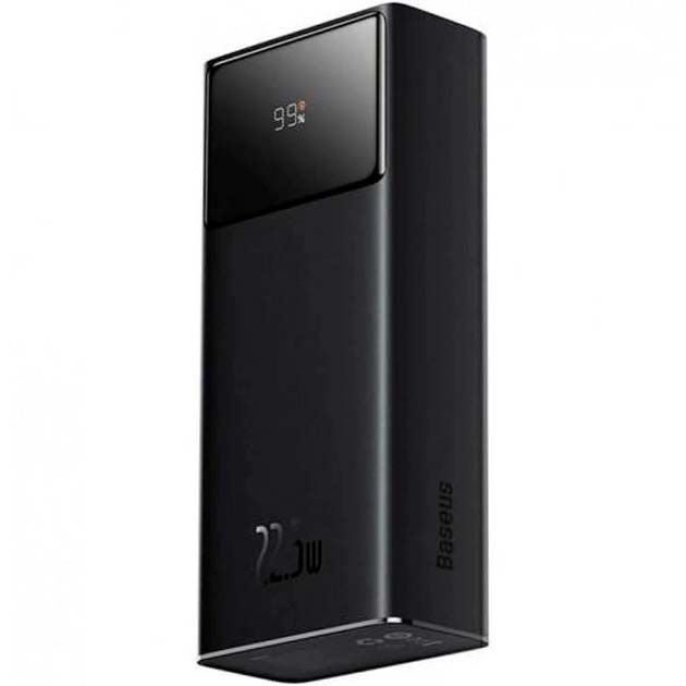 Baseus Star-Lord Digital Display Fast Charge 20000 mAh 22.5W зі швидкою зарядкою для пристроїв з дисплеєм PPXJ080001 Чорний
