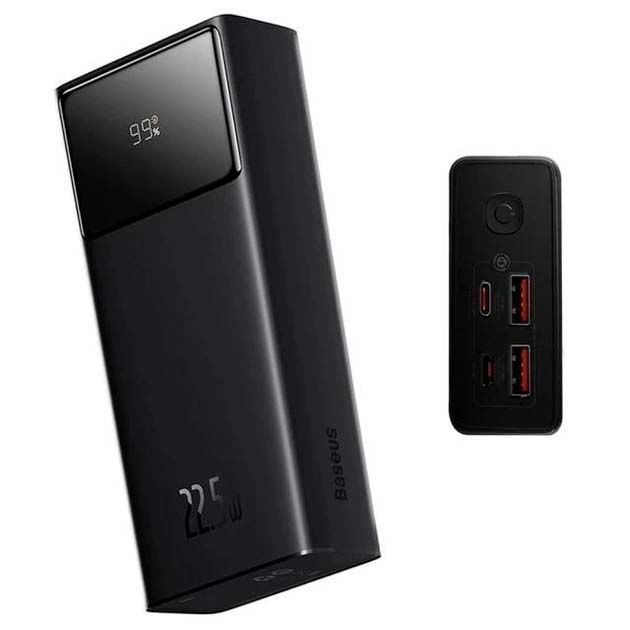 Baseus Star-Lord Digital Display Fast Charge 20000 mAh 22.5W зі швидкою зарядкою для пристроїв з дисплеєм PPXJ080001 Чорний