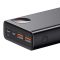 Baseus Adaman Metal Digital Display 20000 mAh 65W Quick Charge зі швидкою зарядкою для пристроїв з дисплеєм PPIMDA-D01 Чорний