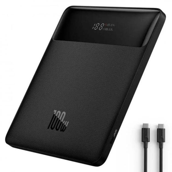 Power Bank Baseus Blade High Power Digital Display 20000mAh 100W універсальна мобільна батарея зі швидкою зарядкою для пристроїв з дисплеєм