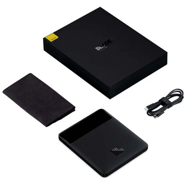 Baseus Blade High Power Digital Display 20000 mAh 100W зі швидкою зарядкою для пристроїв з дисплеєм
