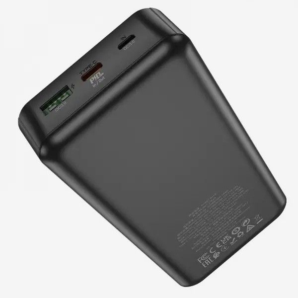 Power Bank Hoco J102A 20000mAh PD20W+QC3.0 чорний