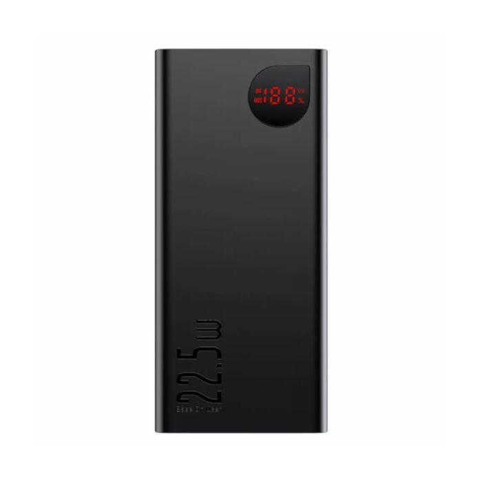 Baseus  Adaman Digital Display 22.5W 40000 mAh Black