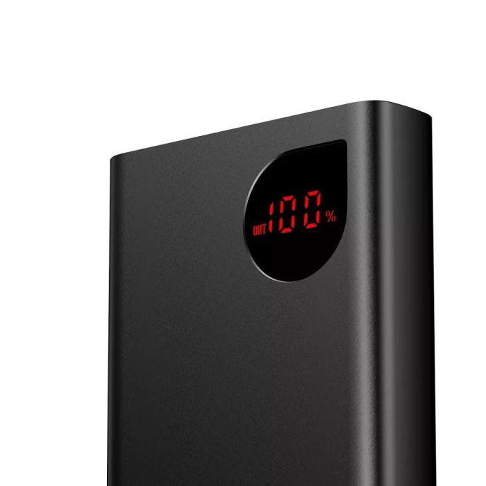 Baseus Adaman Metal Overseas 22,5W 20000 mAh чорна