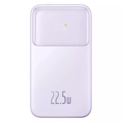 Портативна Батарея Baseus Comet Digital Display 22.5W 10000mAh фіолетова