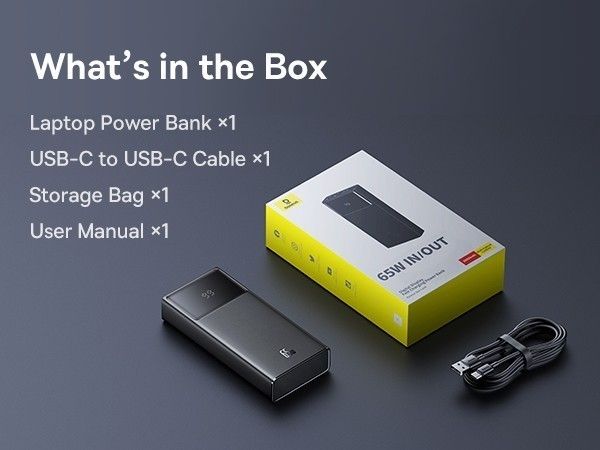 Baseus 20000 mAh Star Display 2024 65W