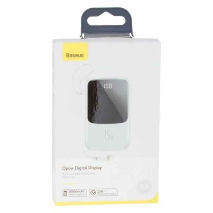 Baseus PPQD-B Q Pow With IP 3A 15W 10000 mAh
