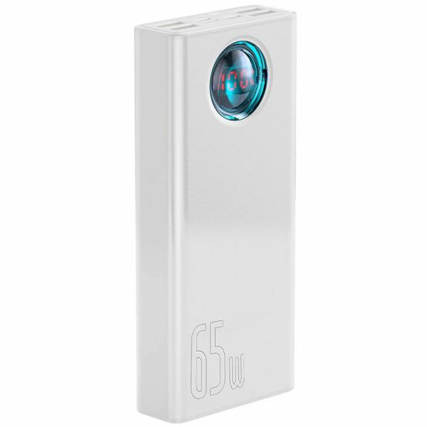 Універсальний Повербанк (PowerBank) Baseus 65W 30000mAh White