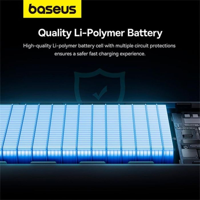 Baseus Star-Lord Цифровой дисплей с быстрой зарядкой 10000 mAh | Black