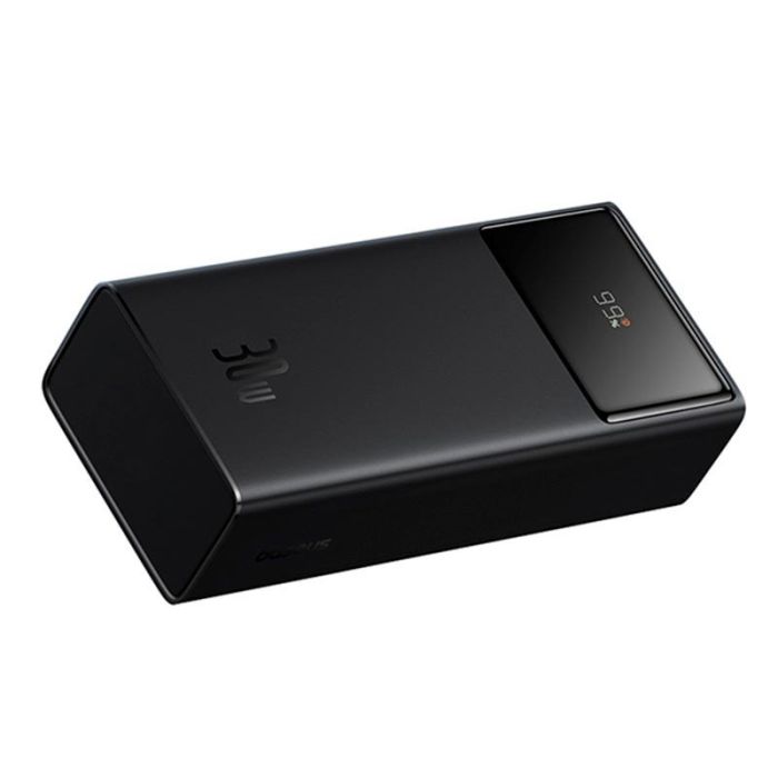 Baseus Star-Lord Цифровой дисплей с быстрой зарядкой 30000 mAh | Black