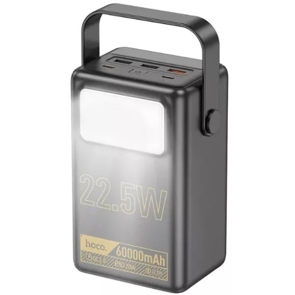 Hoco J110 60 000 mAh Powerful 22.5W Black