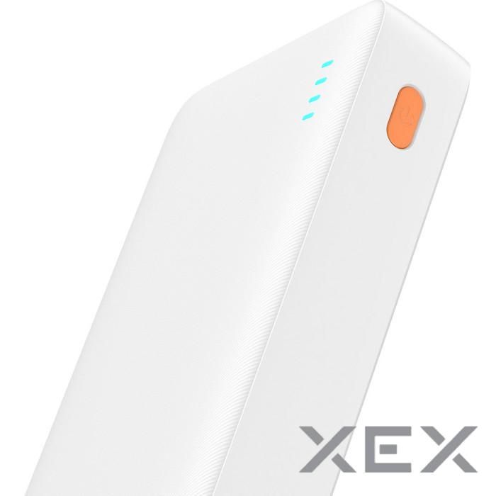 Baseus Airpow Quick Charge Powerbank 20W 20000 mAh White (PPAP20K)