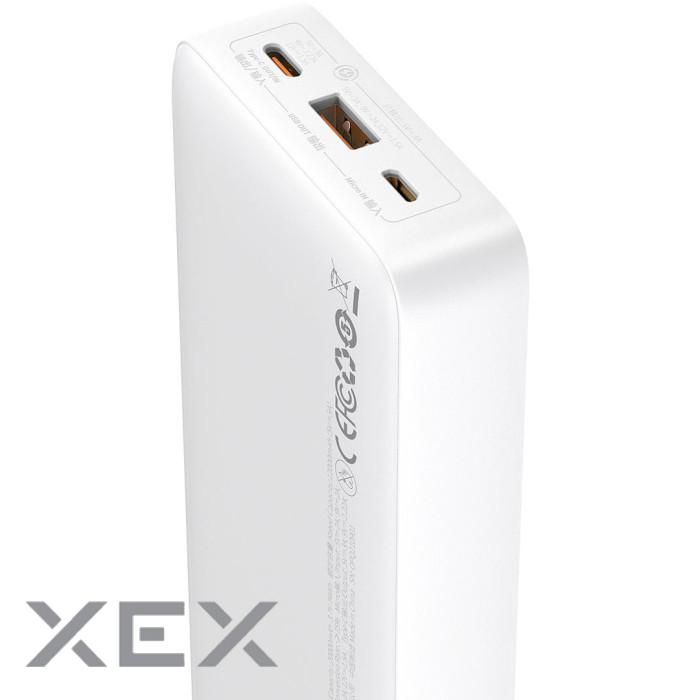 Baseus Airpow Quick Charge Powerbank 20W 20000 mAh White (PPAP20K)