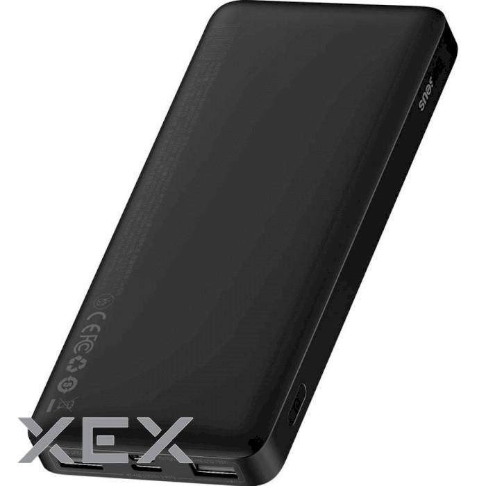 Baseus Bipow Digital Display 15W Overseas Edition 10000 mAh Black (PPBD050001)