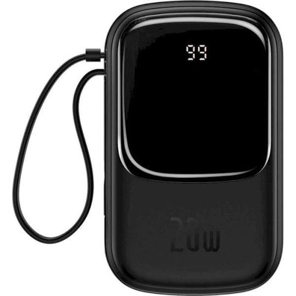 Повербанк BASEUS Qpow Digital Display Quick Charging Power Bank 20W w/Lightning cable 200 (PPQD-H01