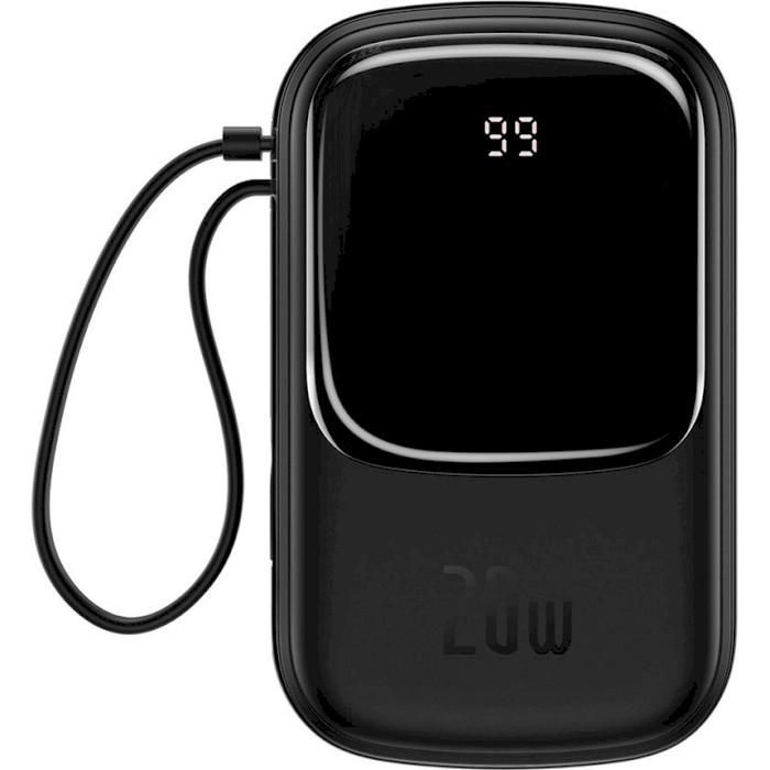 Baseus Qpow Digital Display Quick Charging 20W w/Lightning cable 200 (PPQD-H01