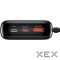 Baseus Qpow Digital Display Quick Charging 20W w/Lightning cable 200 (PPQD-H01