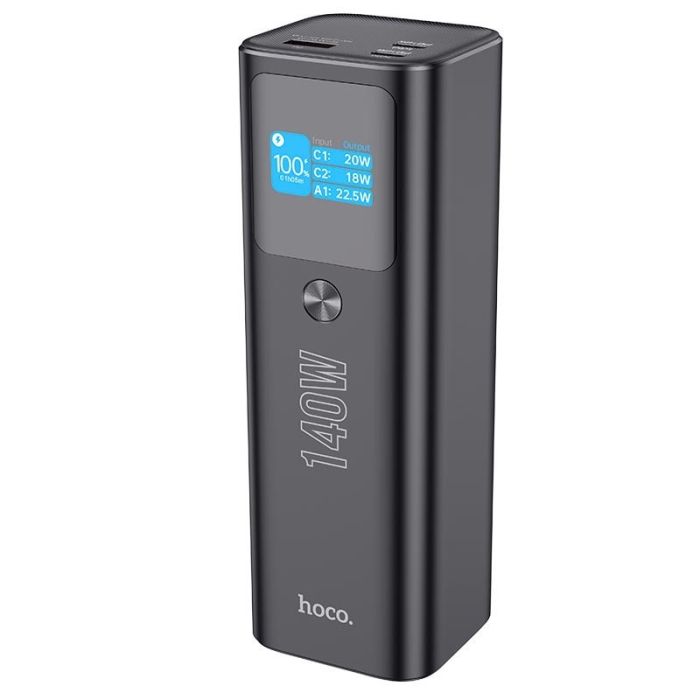 Hoco Electric PD140W 25000 mAh Q17 |1USB/2Type-C, QC/PD3.1, 140W/5A| для ноутбука, телефону
