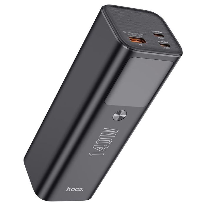 Hoco Electric PD140W 25000 mAh Q17 |1USB/2Type-C, QC/PD3.1, 140W/5A| для ноутбука, телефону