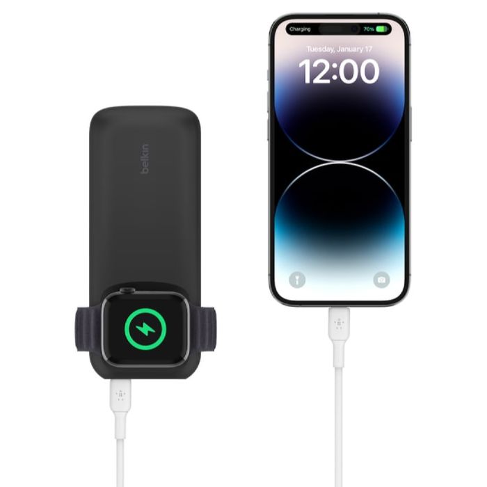 Belkin для Apple Watch 10000 mAh 20W Black with USB-C to USB-C Cable (BPD005BTBK)