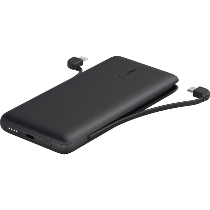 Belkin 10000 mAh 23W Black with USB-C/Lightning Cable (BPB006BTBLK)
