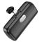 Hoco J116 Pocket with digital display 5000 mAh Apple Lightning для iPhone 6/7/8/X/Xs/11/12/13/14 Pro Max Чорний