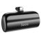 Hoco J106 Pocket iP 5000 mAh Apple Lightning для iPhone 6/7/8/X/Xs/11/12/13/14 Pro Max Чорний