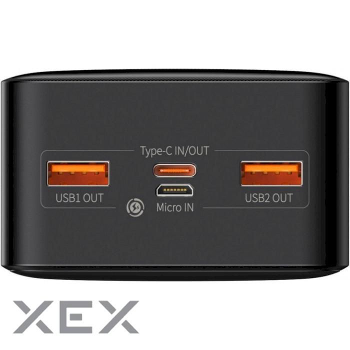 Baseus Bipow Digital Display Fast Charge 30000 mAh 20W Black Overseas Edi (PPBD050401